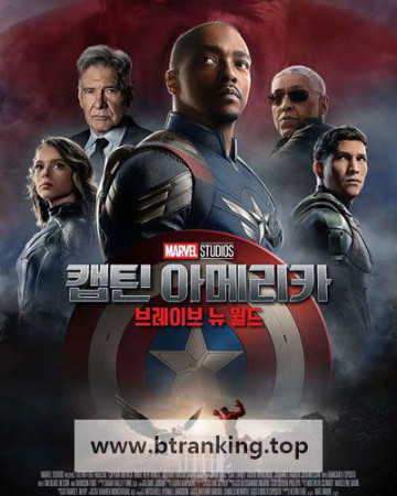 캡틴 아메리카 브레이브 뉴 월드 Captain America Brave New World, 2025.1080p.KORSUB.WEBRip.H264.AAC